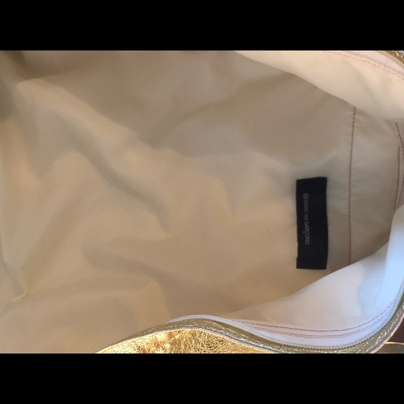 Comme Des Garcons CDG Backpack in Gold - Picture 6 of 7